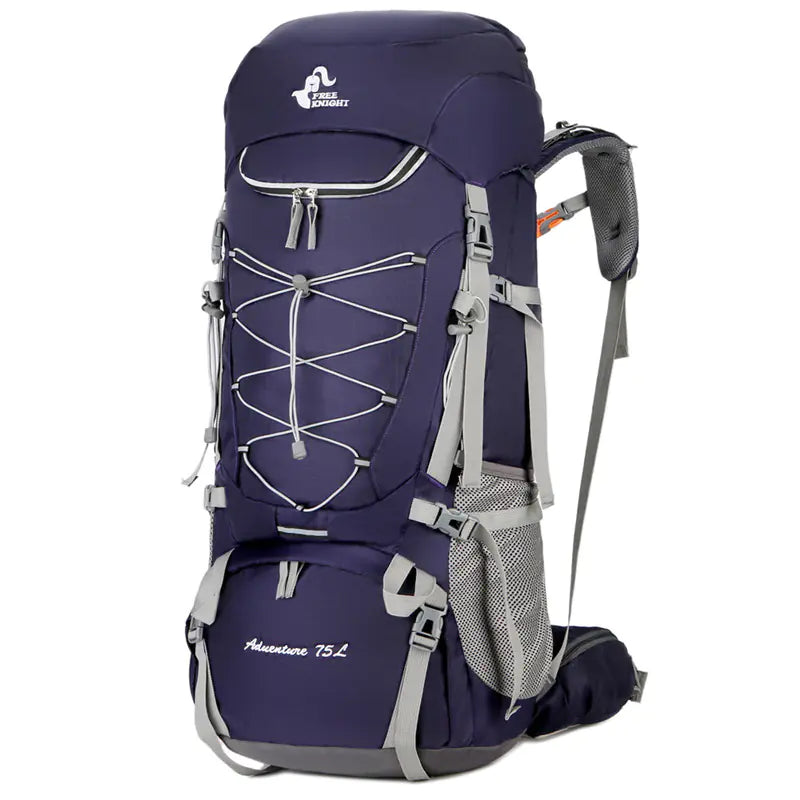 75L Waterproof Hiking Backpack Rain Cover Mesh System