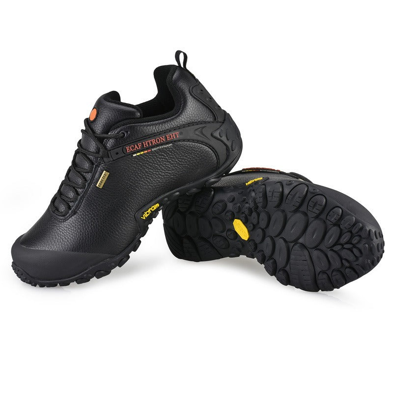 Men's and Women's Outdoor Cowhide Climbing Shoes - Durable Hiking Footwear