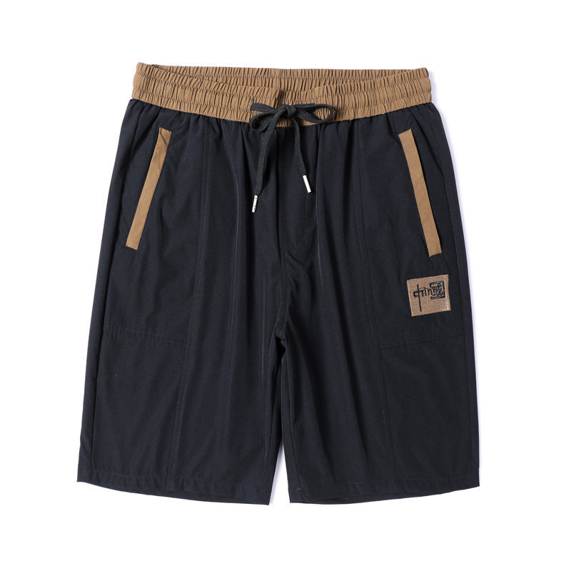 Men's Casual Sports Loose Ice Silk Quick Dry Shorts