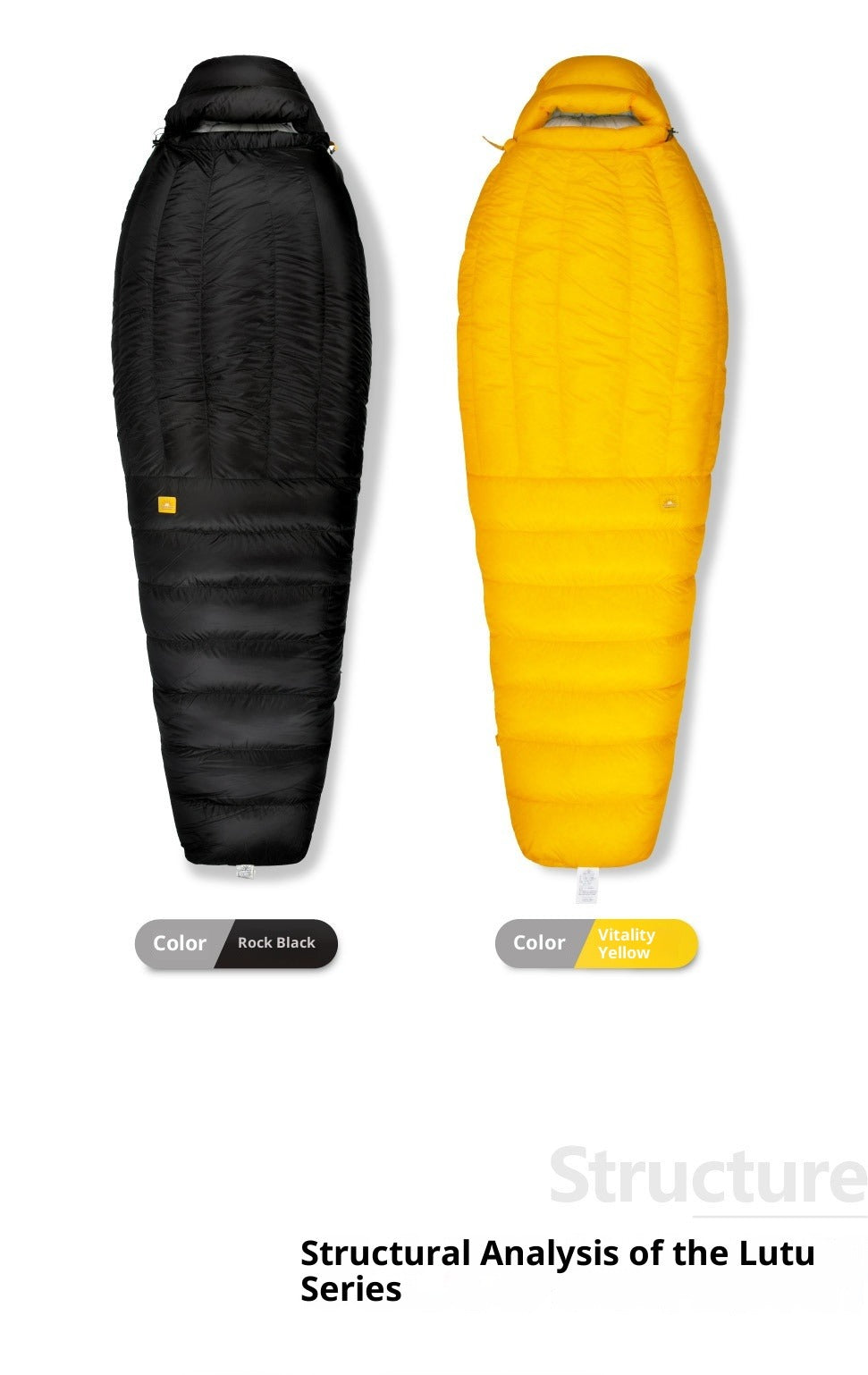 Ultralight Down Sleeping Bag for Camping & Hiking