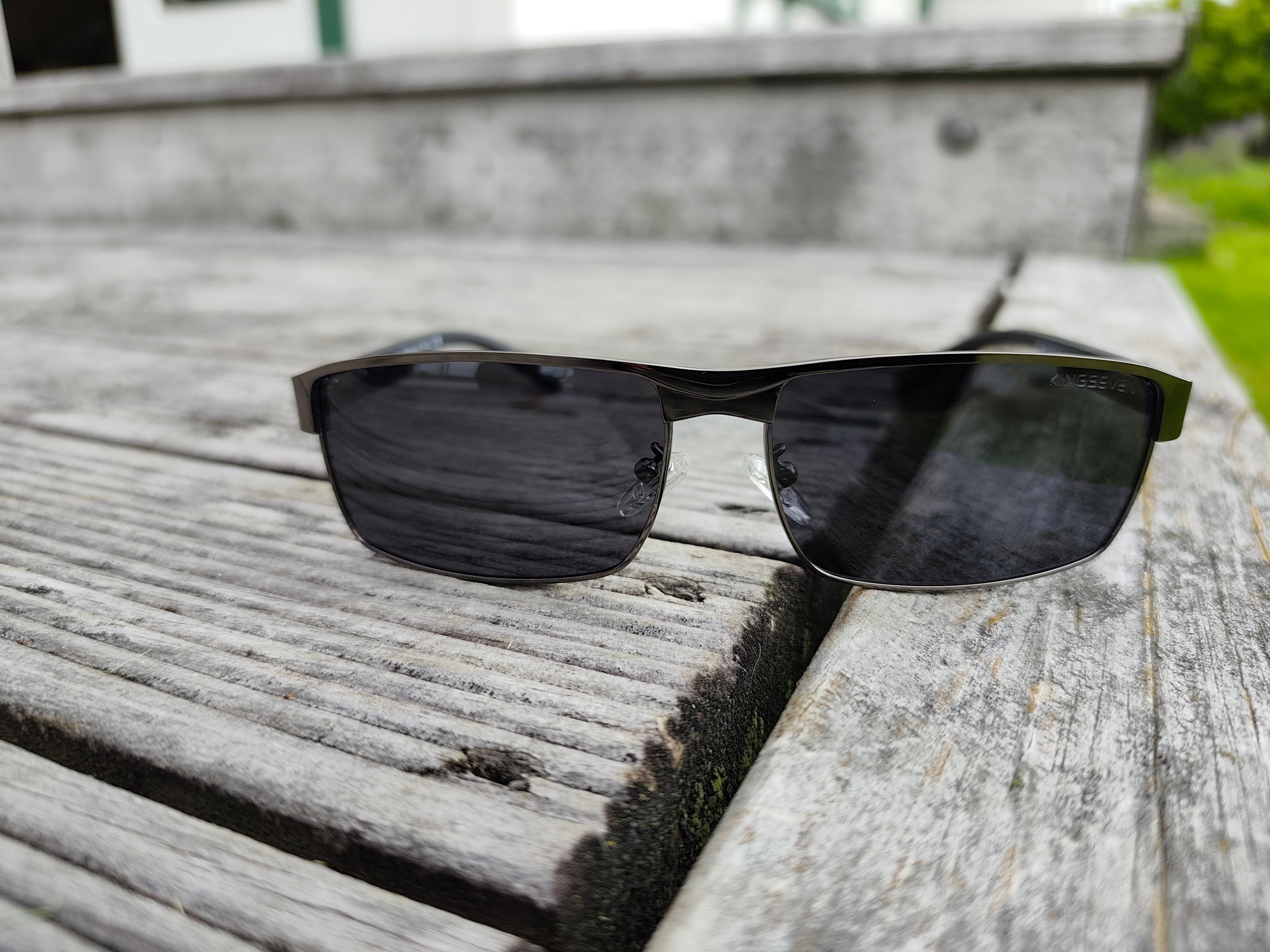 KINGSEVEN Polarized Sunglasses- UV400 Protection Semi-Rimless Sport Aviator