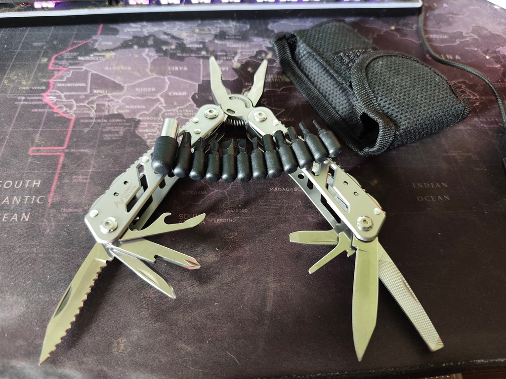 Multi-Function Pliers Knife & Screwdriver Multi-Tool - NZ Stock | Stainless Steel