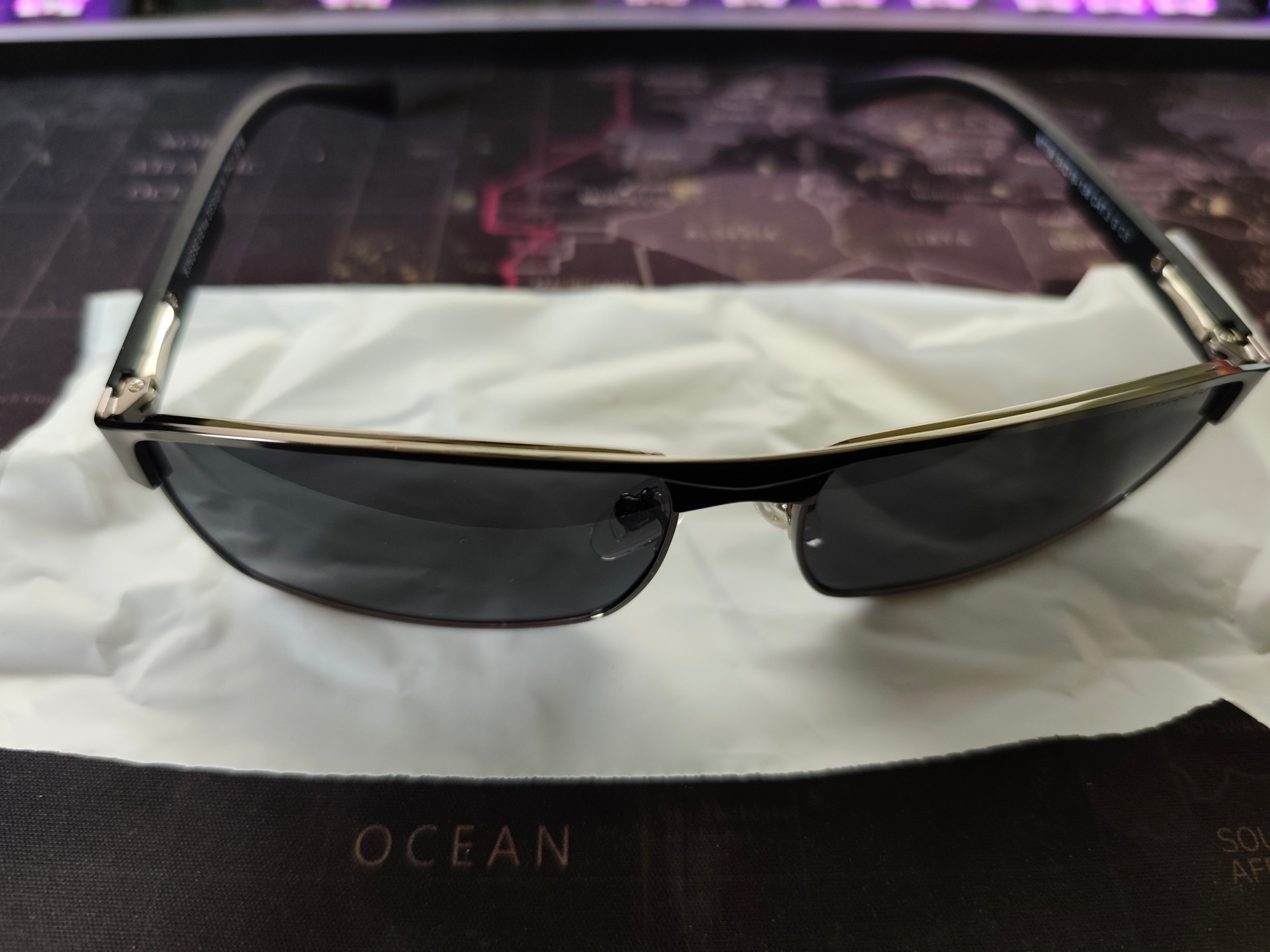 KINGSEVEN Polarized Sunglasses- UV400 Protection Semi-Rimless Sport Aviator