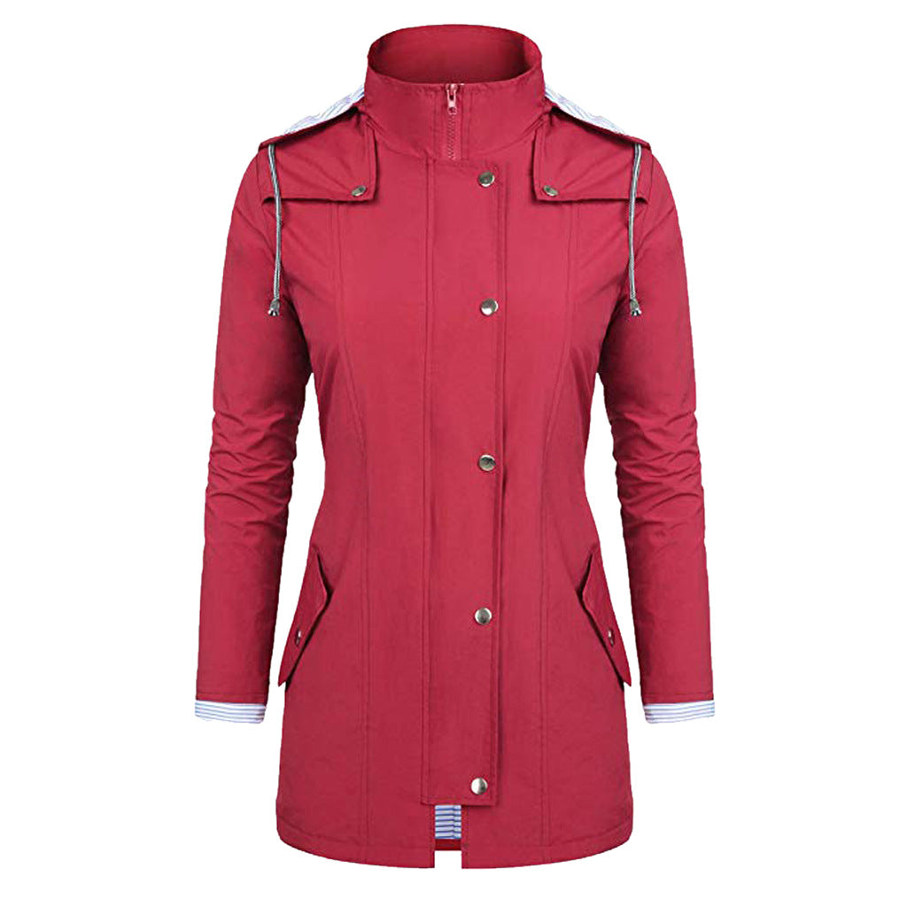 2019 Lightweight Waterproof Rain Jacket for Women