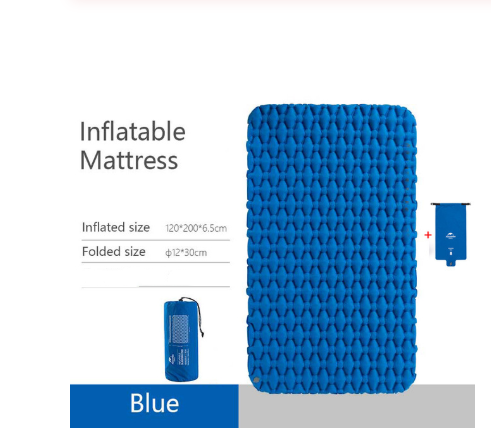 Ultralight Inflatable Camping Sleeping Pad — Compact & Moisture-Resistant | Hiking & Backpacking