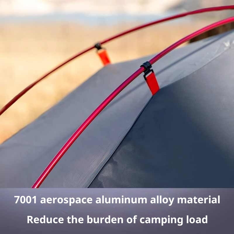 Professional Camping Tent with Ultralight Aluminum Poles