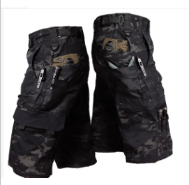 Men's Military Cargo Shorts — Tactical Multi-Pocket | Outdoor & Hiking