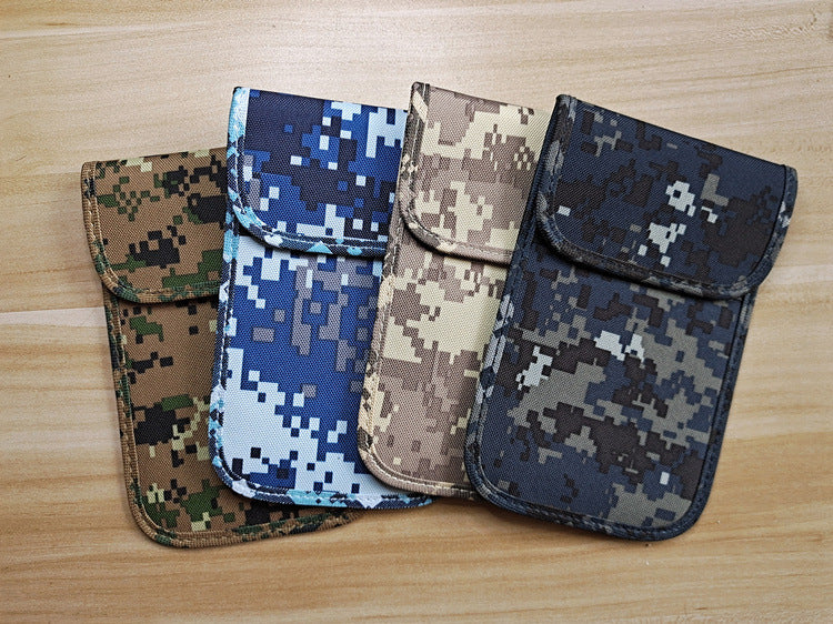 Faraday Signal Blocking Pouch — RFID & RF Privacy Shield for Phones & Key Fobs