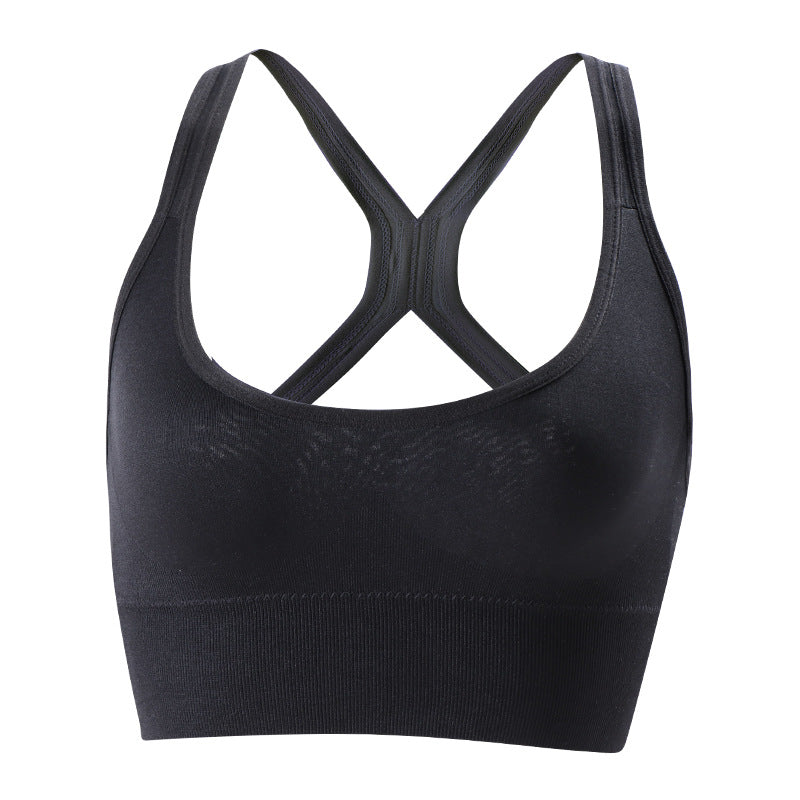 Women's Padded Sports Bra with Built-in Padding