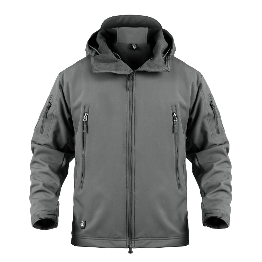 Plus Size Soft Shell Windproof Jacket