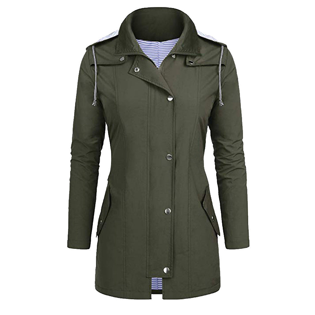 2019 Lightweight Waterproof Rain Jacket for Women