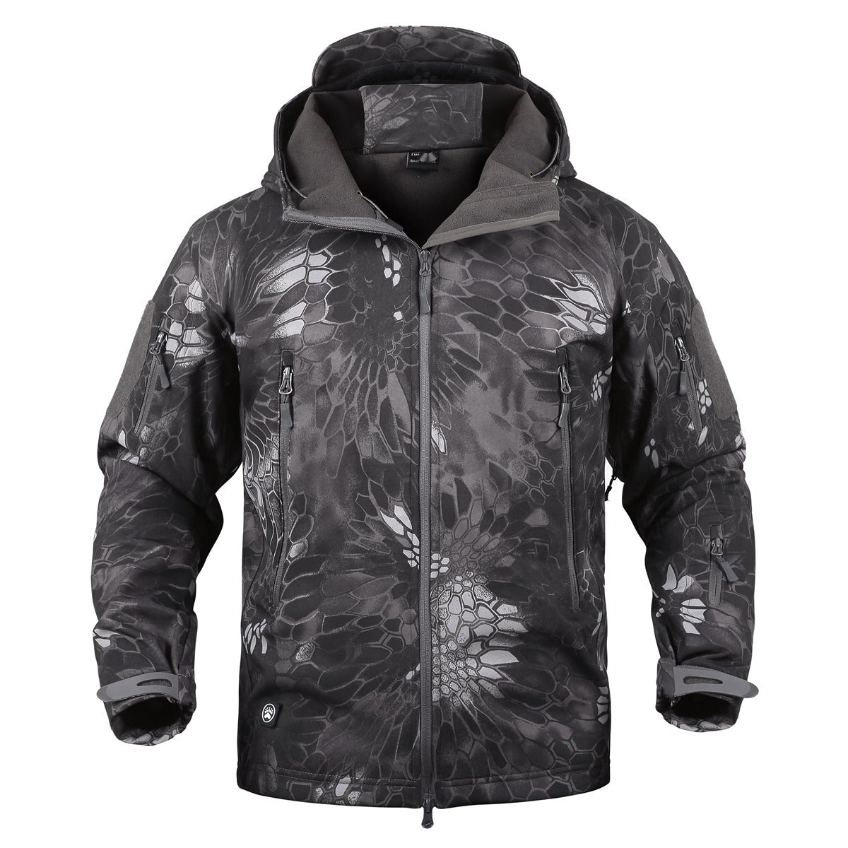 Plus Size Soft Shell Windproof Jacket