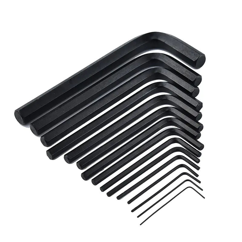 30PC L-Shaped Hex Key Tool Set with Plastic Case - Professional Allen Wrench Set