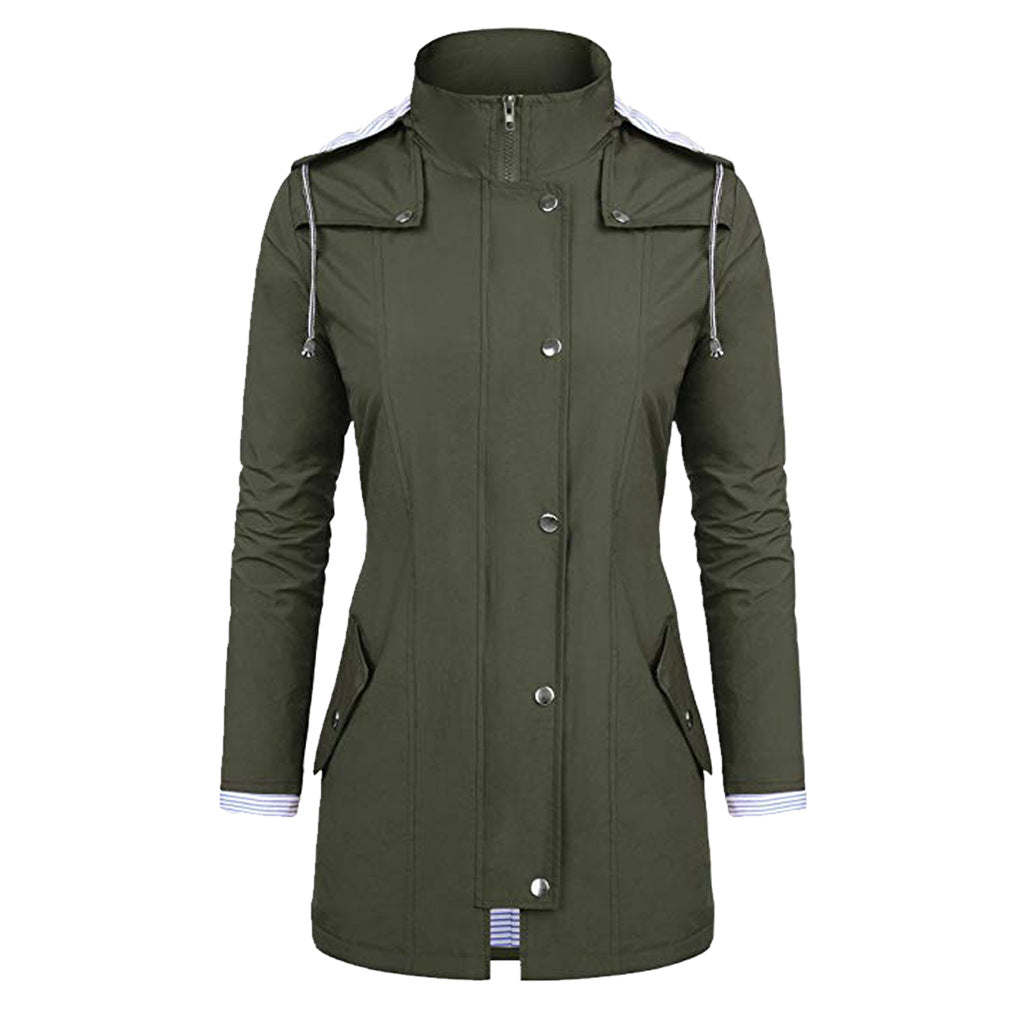 2019 Lightweight Waterproof Rain Jacket for Women