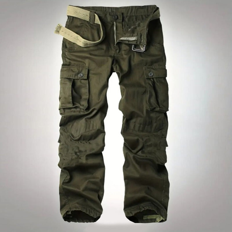 Men's Loose Wear-resistant Multi-pocket Overalls
