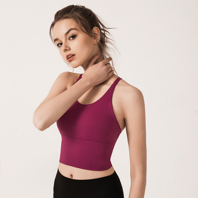 High-Impact Women's Sports Bra with Adjustable Straps