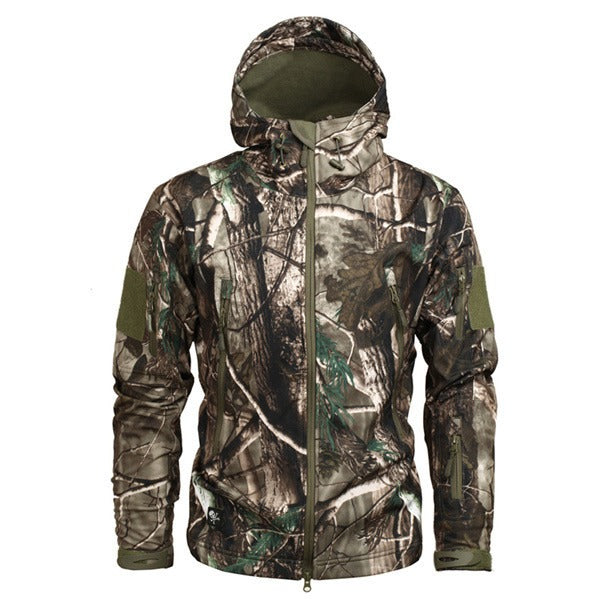 Digital Camouflage Waterproof Breathable Mountaineering Suit