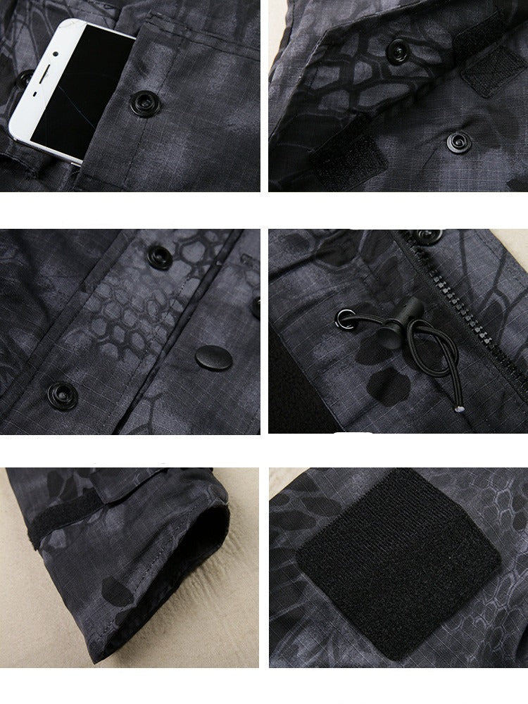 Men's Outdoor Camouflage Jacket Suit