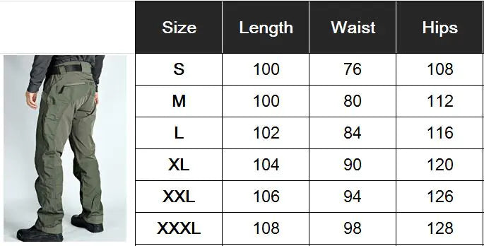 Spring Autumn Tactical Cargo Pants - Men's Combat Trousers | Outdoor Gear