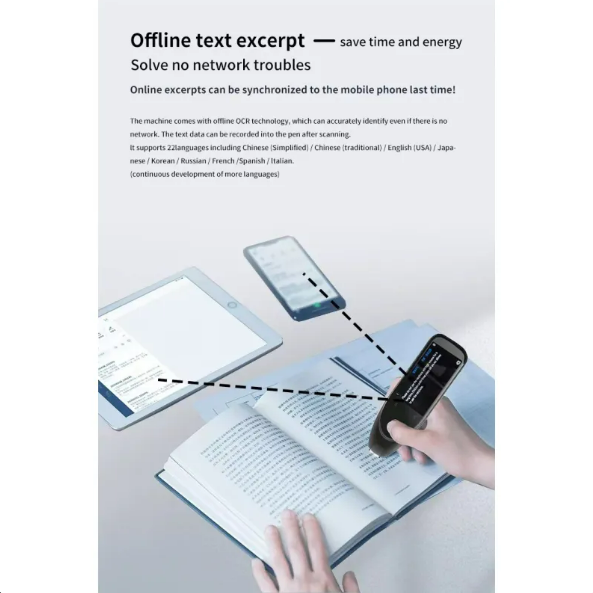 International Edition Multi-Language Scanning Translation Pen