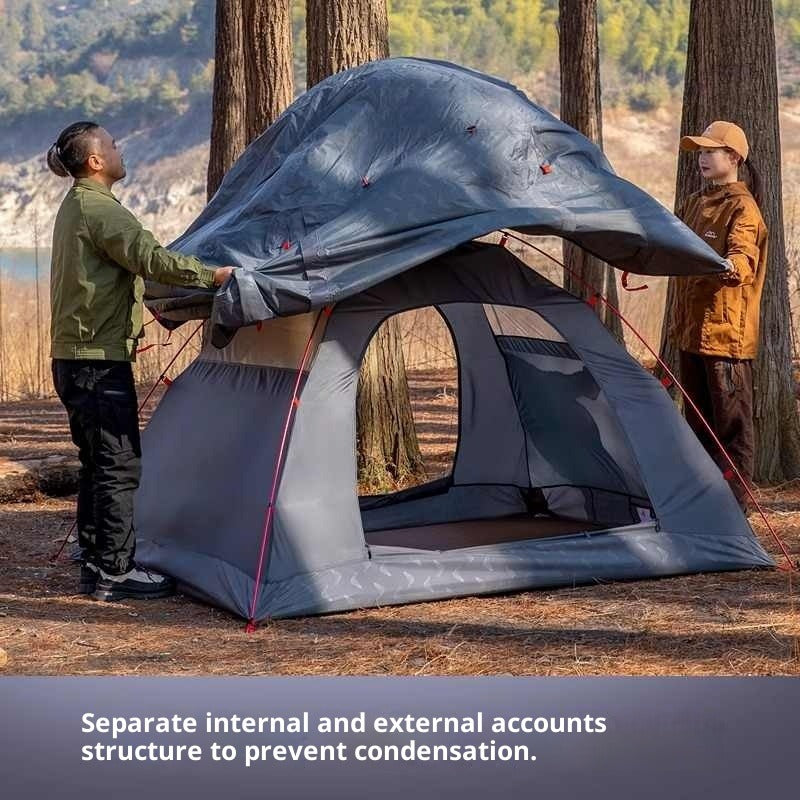 Professional Camping Tent with Ultralight Aluminum Poles
