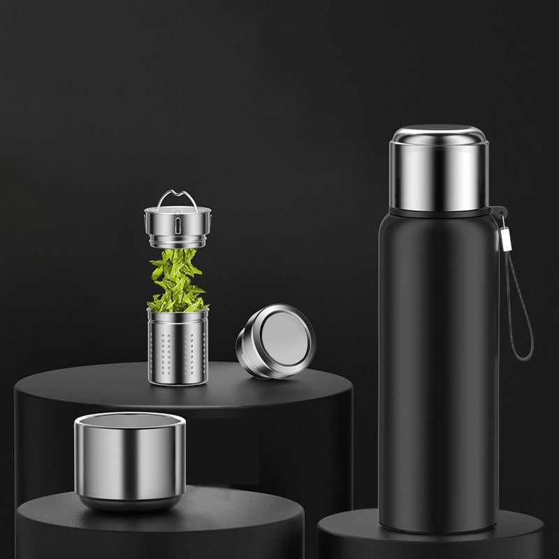 316 Stainless Steel Thermos Bottle for Hiking, Camping & Survival