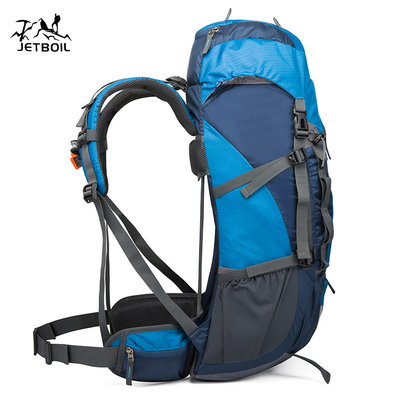 Jebote 60L Large Capacity Hiking Backpack for Outdoor Use