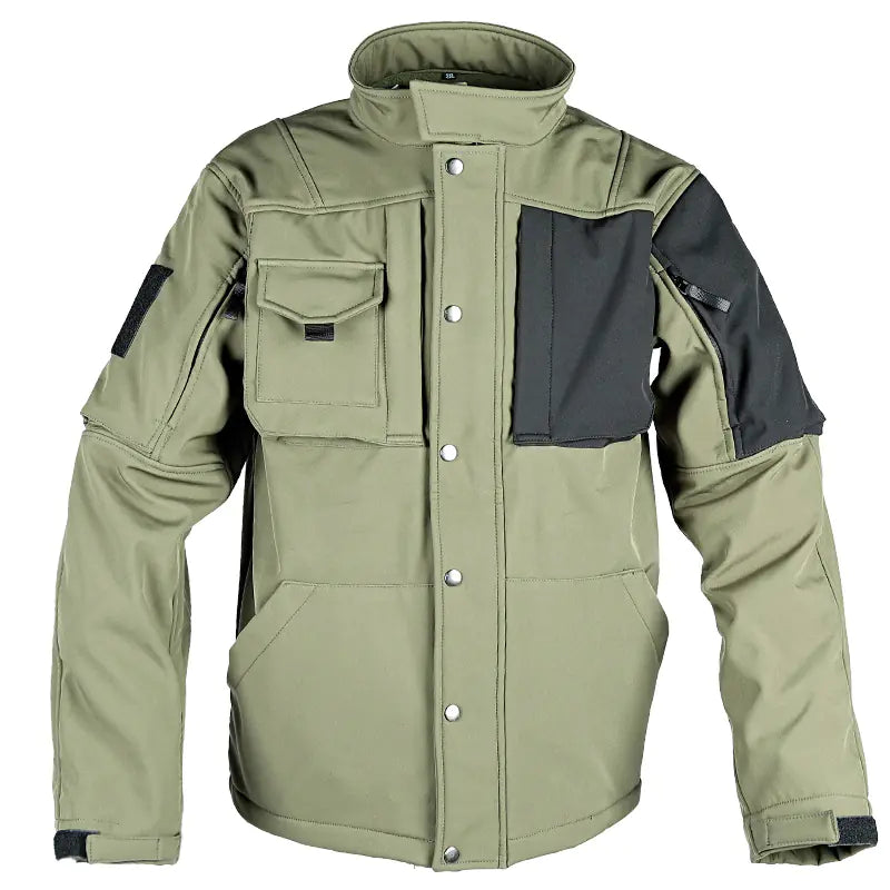 Rhino 2.0 Men's Tactical Softshell Jacket — Sharkskin Fleece Lined Windproof | Outdoor & Hiking