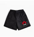 Mathias Shorts - Brown Men's Swim Trunks with Print