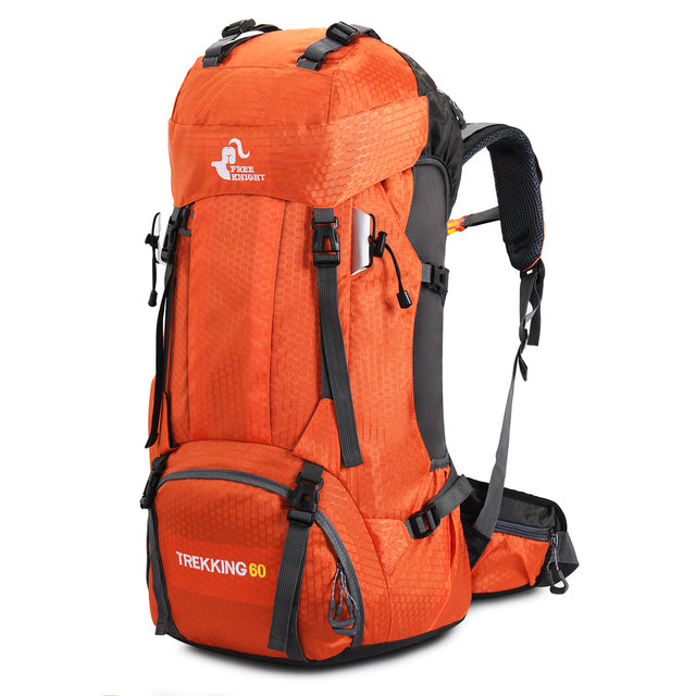 Free Knight 60L Outdoor Hiking Backpack with Rain Cover
