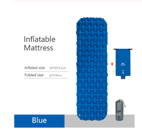 Ultralight Inflatable Camping Sleeping Pad — Compact & Moisture-Resistant | Hiking & Backpacking
