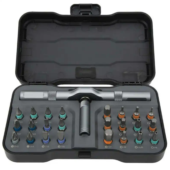 24-in-1 Ratchet Screwdriver Set — Precision Multi-Bit Tool | Home & Auto Repair