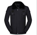Winter Security Cotton Jacket — Thick Warm Workwear | Men's Insulated Jacket