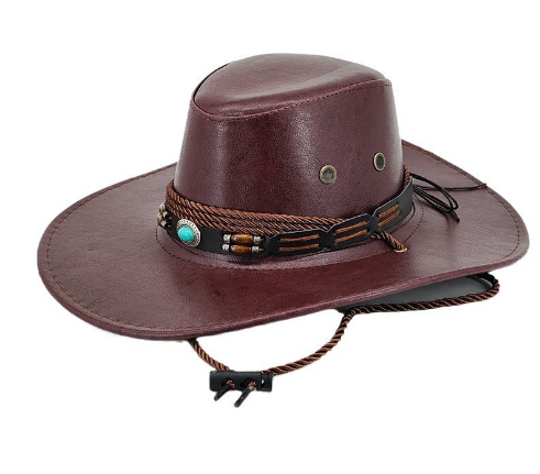 Tibetan Jazz Denim Hat for Outdoor Sun Protection