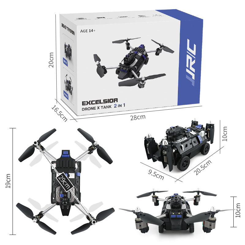 Quadcopter Drone with Real-Time FPV Transmission — Aerial Photography & Exploration