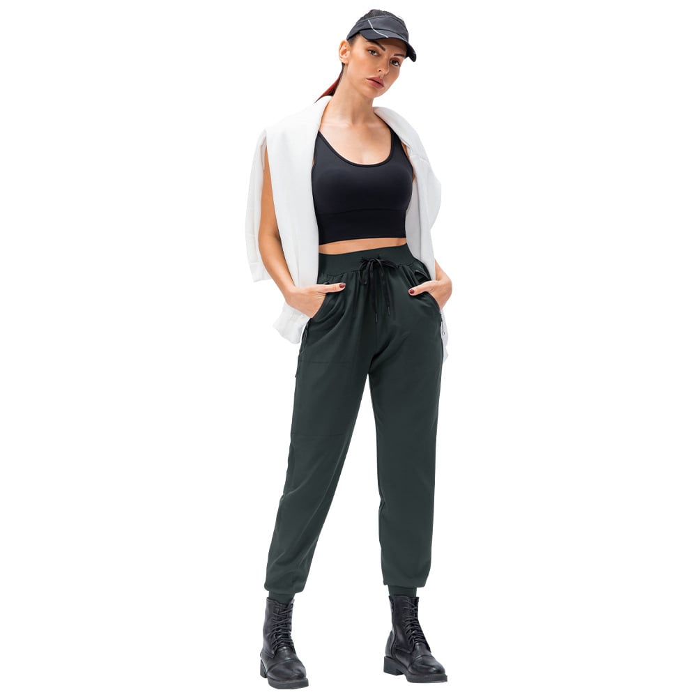 Casual Drawstring Outdoor Running and Hiking Trousers