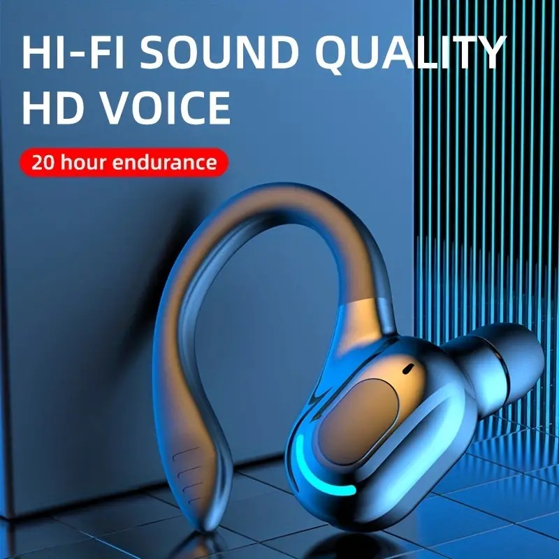 F8 Bluetooth Single Ear Headset for Sports Listening