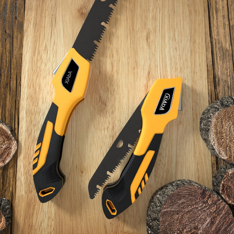 Folding Hand Saw for Woodworking and Outdoor Use