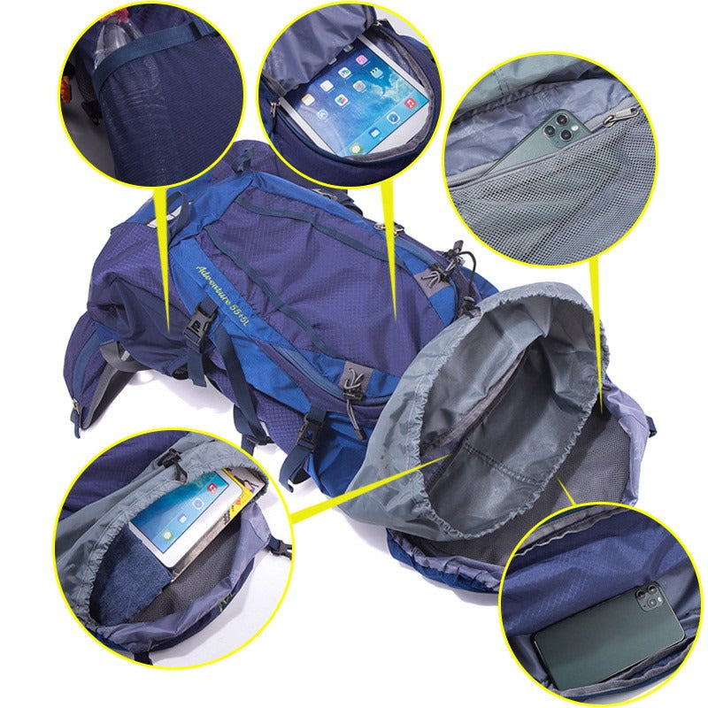 Men's Waterproof Outdoor Hiking Backpack