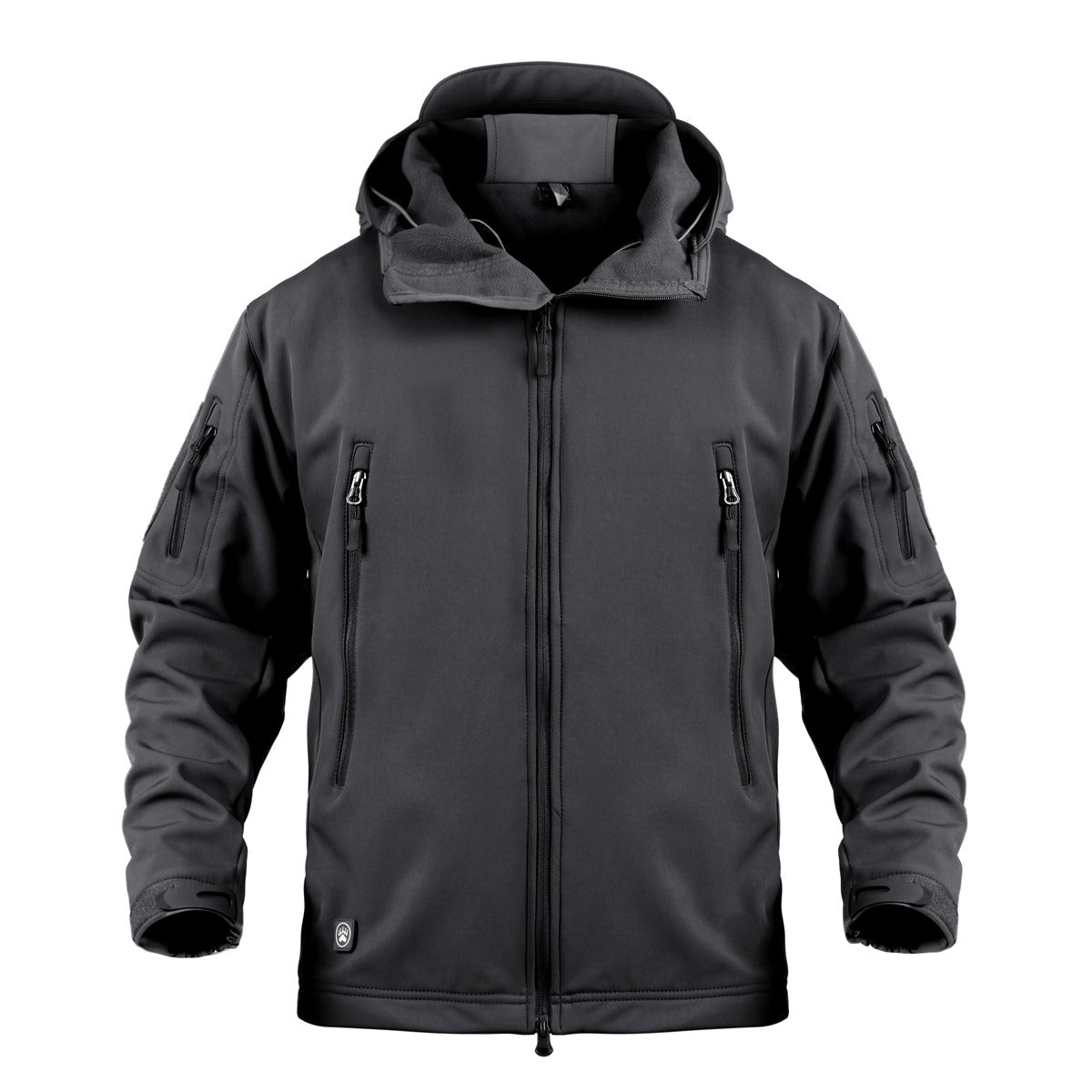 Plus Size Soft Shell Windproof Jacket