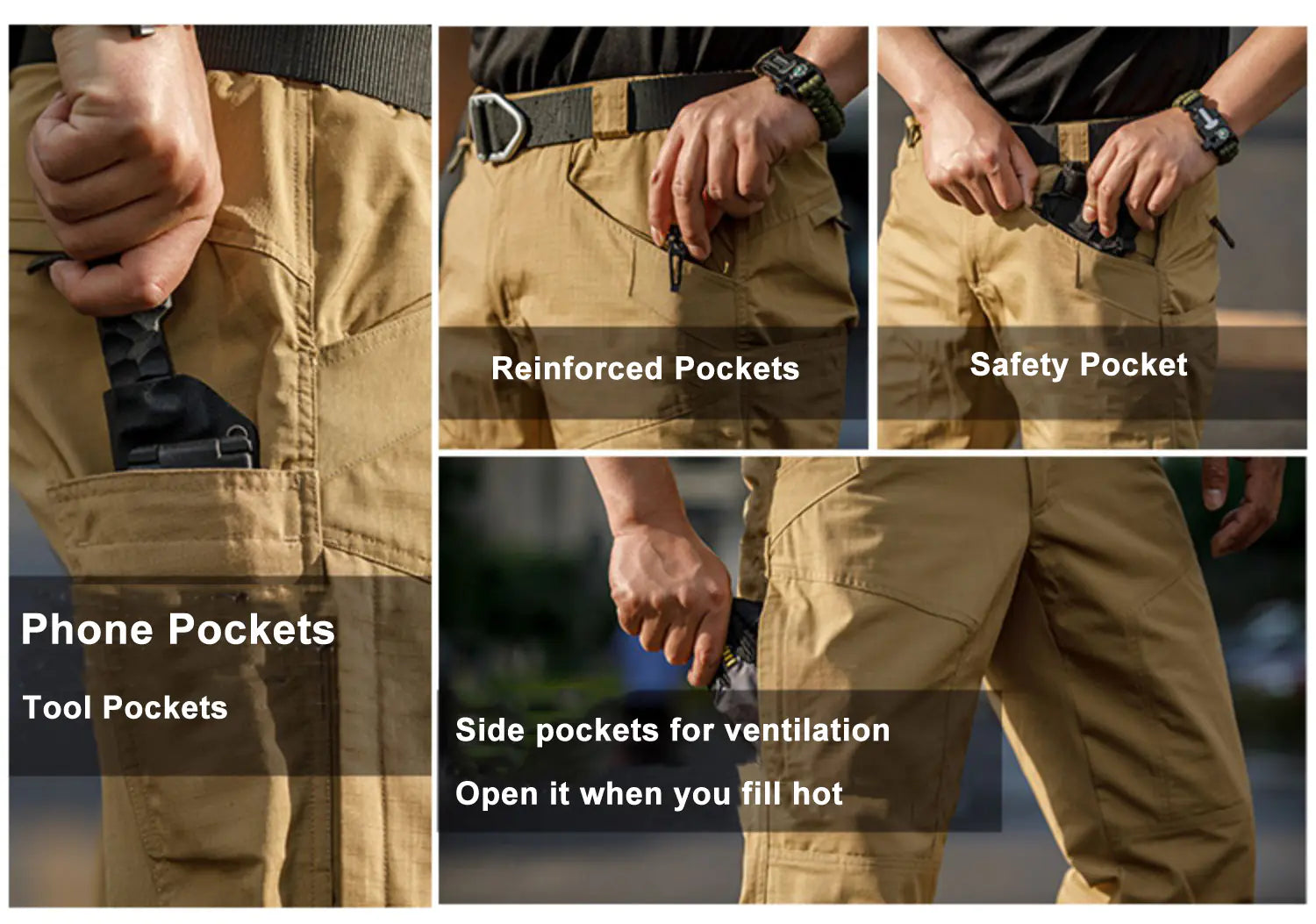 Spring Autumn Tactical Cargo Pants - Men's Combat Trousers | Outdoor Gear