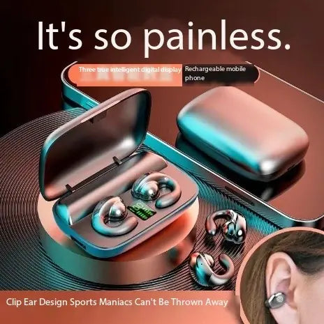 S19 Bone Conduction Wireless Bluetooth Earphones