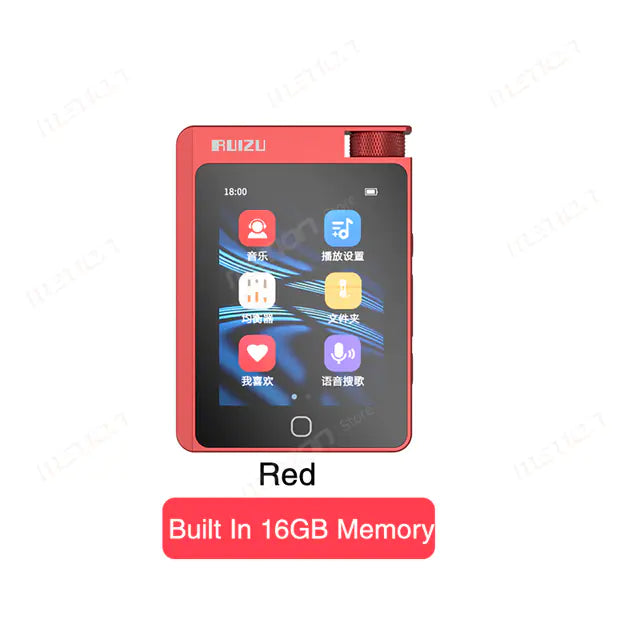HiFi Lossless MP3 Player with Bluetooth 5.0 - 2.8" Screen, 16GB Storage, 14-Hour Battery | Portable Walkman