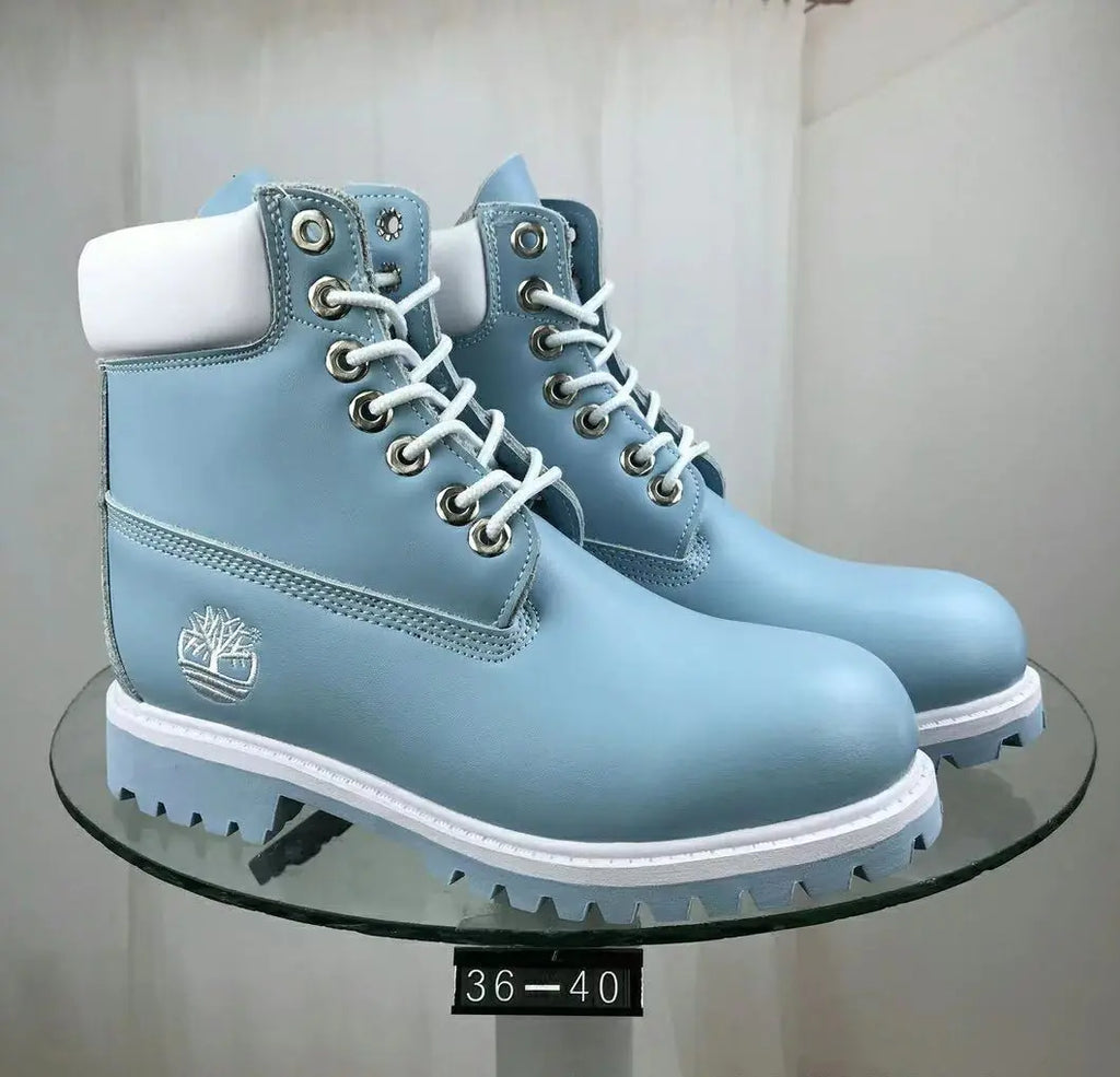 Classic Leather Work Boots - Durable Cowhide Waterproof Boots for Men and Women | Outdoor Hiking