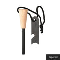 Ferro Rod Fire Starter — Reliable Flint Ignition for Any Weather | Camping & Survival