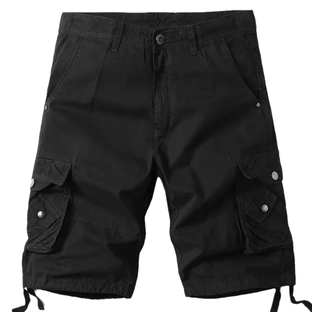 Men's Camouflage Multi-pocket Loose Work Shorts