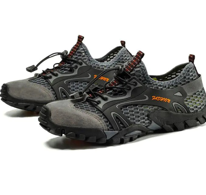 River Trekking Shoes — Fast-Drain Grip | Wading & Water Trail Shoe