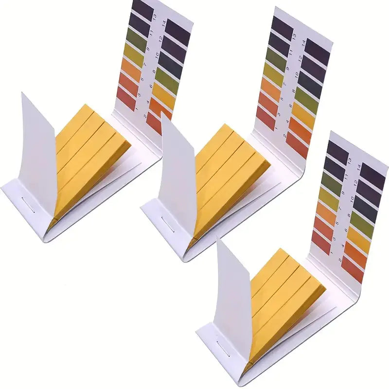PH 1-14 Test Paper for Water, Soil, and Food Testing - 240 Strips with Storage Case