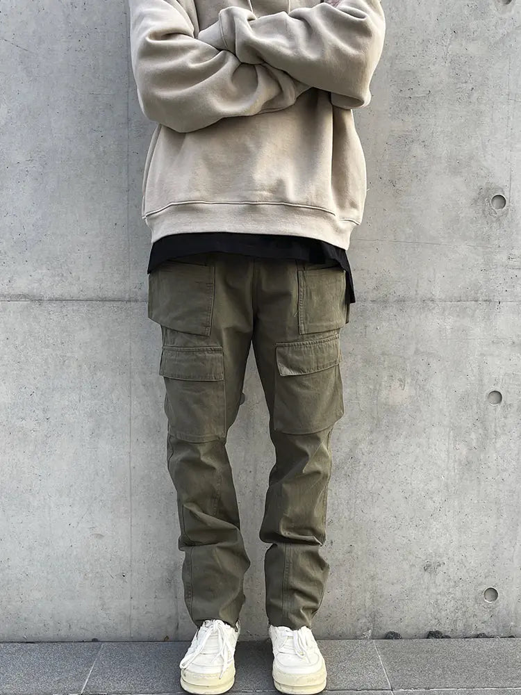 Men's Multi-Pocket Cannonball Cargo Pants - Cotton Tactical Pants | Outdoor Wear