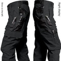 Men's Waterproof Tactical Trousers - Outdoor Cargo Pants with Fleece Lining | Plus Size Available